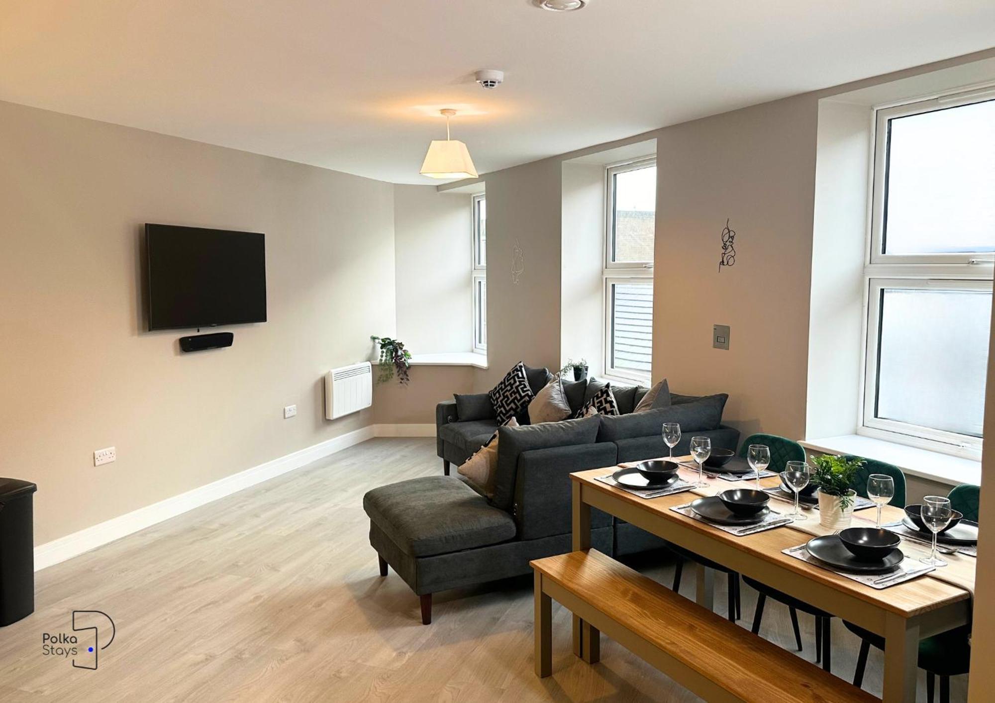 Hanley, Stoke - Modern Spacious Apartments By Polkastays Luaran gambar
