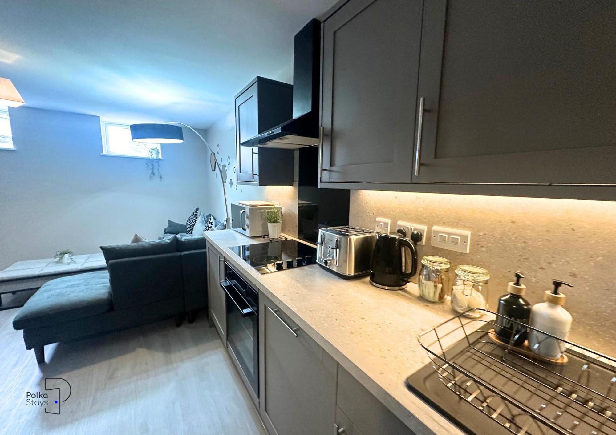 Hanley, Stoke - Modern Spacious Apartments By Polkastays Luaran gambar