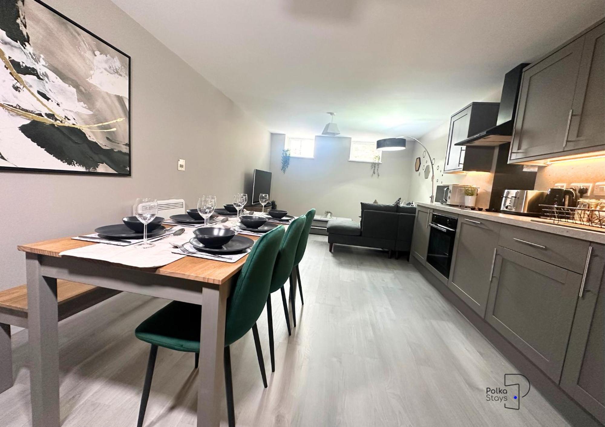 Hanley, Stoke - Modern Spacious Apartments By Polkastays Luaran gambar