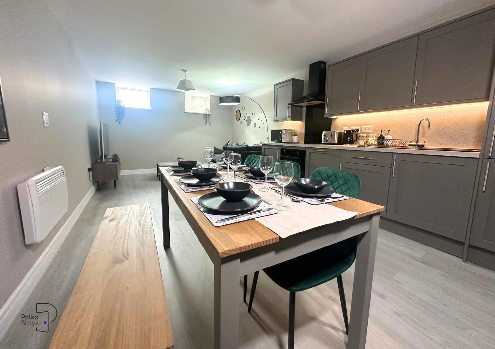 Hanley, Stoke - Modern Spacious Apartments By Polkastays Luaran gambar
